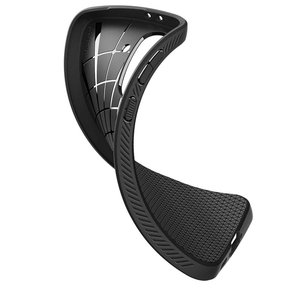 Spigen Liquid Air™ Backcover Samsung Galaxy A36 - Matte Black - Afbeelding 6