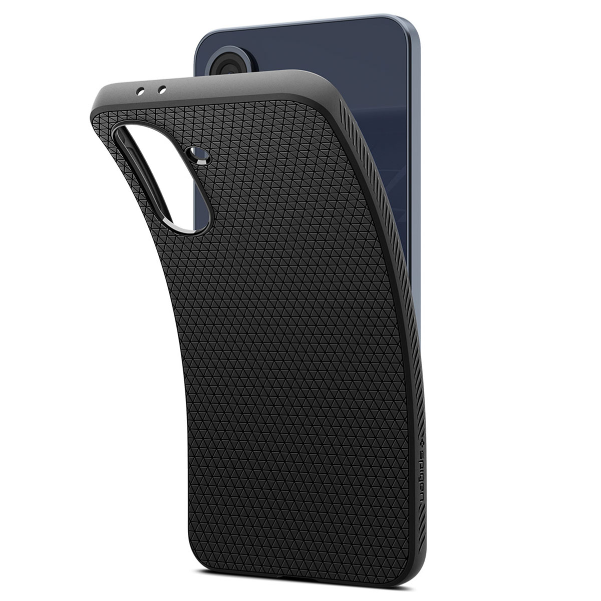 Spigen Liquid Air™ Backcover Samsung Galaxy A36 - Matte Black - Afbeelding 8