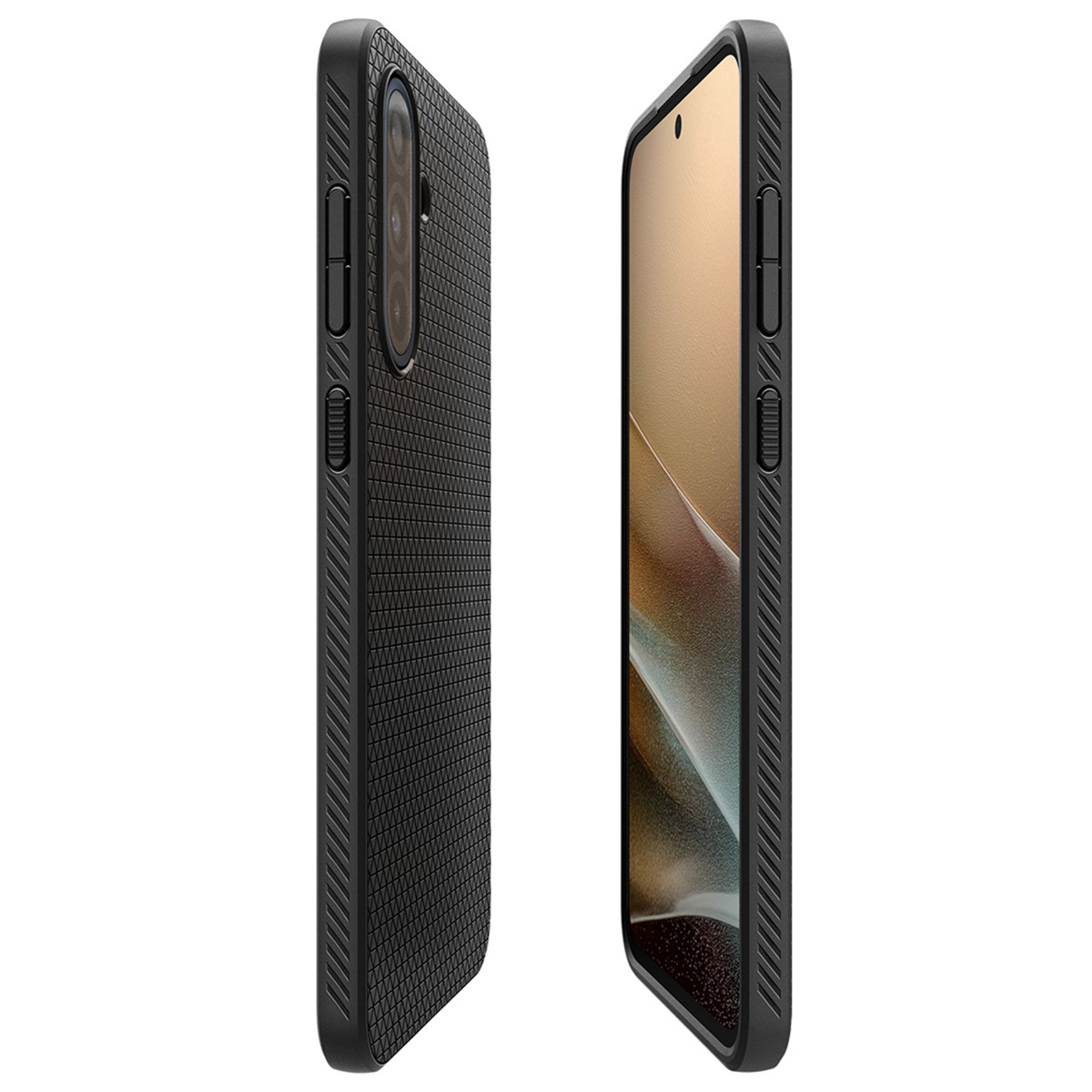 Spigen Liquid Air™ Backcover Samsung Galaxy A36 - Matte Black - Afbeelding 9