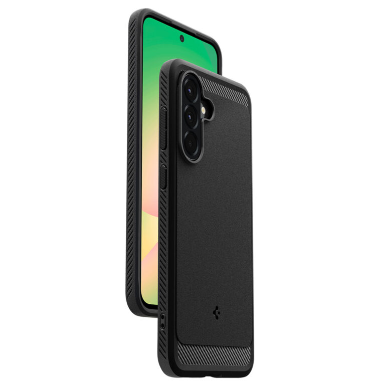 Spigen Rugged Armor Backcover Samsung Galaxy A56 - Matte Black - Afbeelding 7