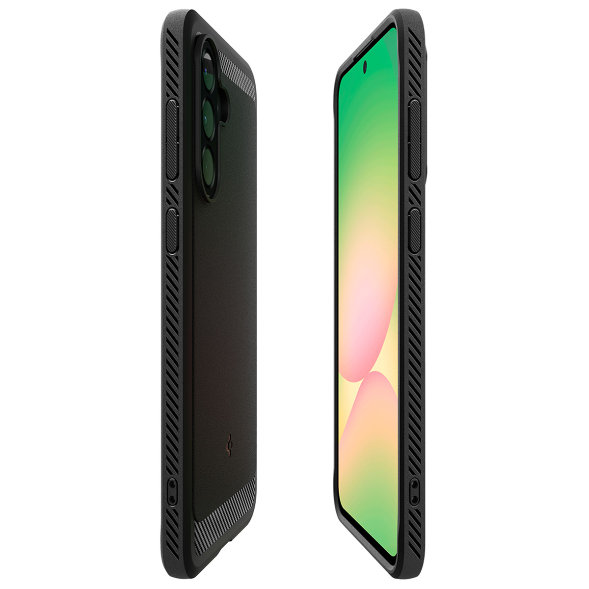 Spigen Rugged Armor Backcover Samsung Galaxy A56 - Matte Black - Afbeelding 9