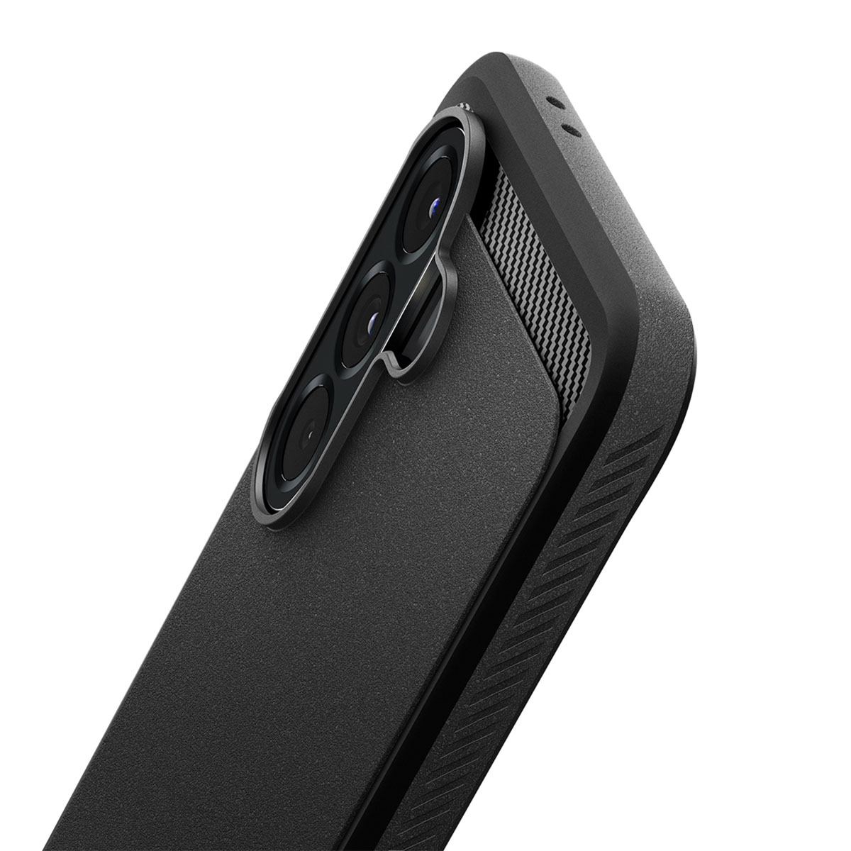 Spigen Rugged Armor Backcover Samsung Galaxy A56 - Matte Black - Afbeelding 3