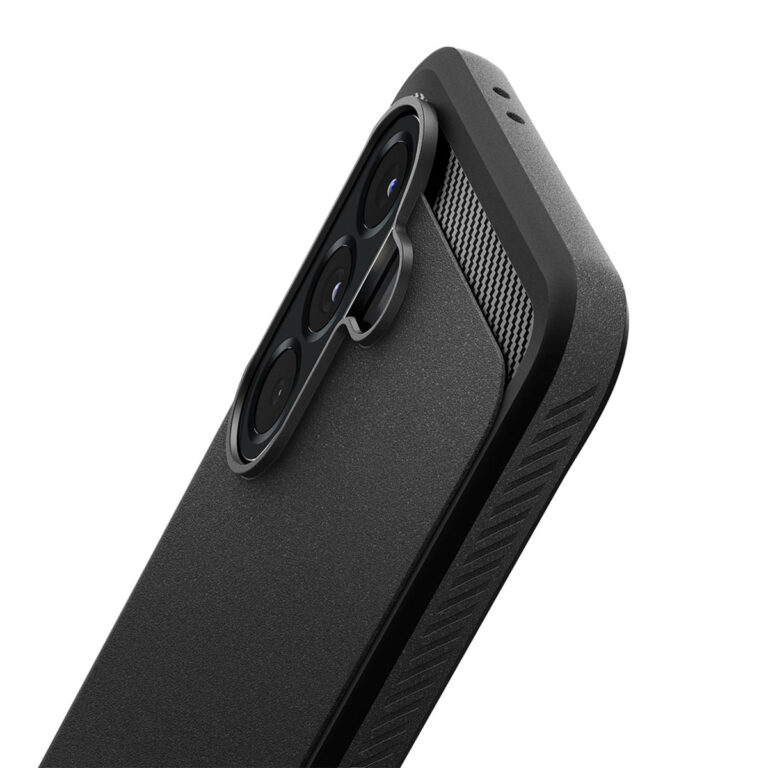Spigen Rugged Armor Backcover Samsung Galaxy A56 - Matte Black - Afbeelding 4