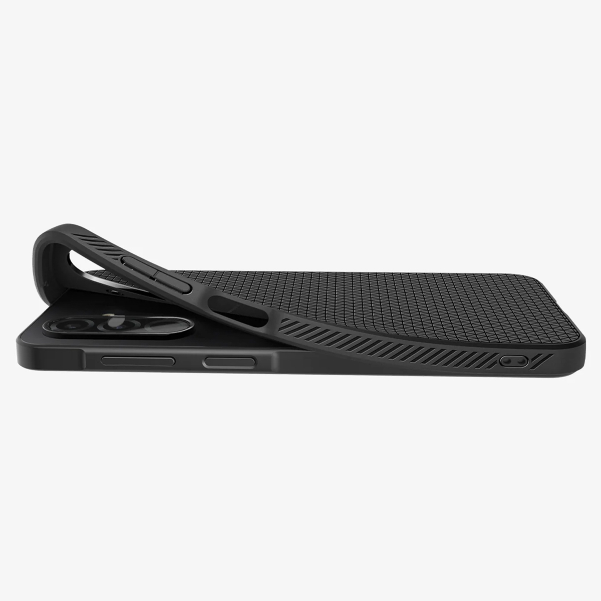 Spigen Liquid Air™ Backcover Samsung Galaxy A26 - Matte Black - Afbeelding 9