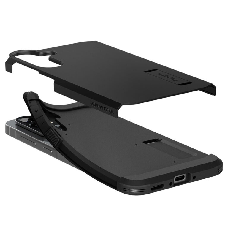 Spigen Tough Armor Backcover Samsung Galaxy A56 - Zwart - Afbeelding 9