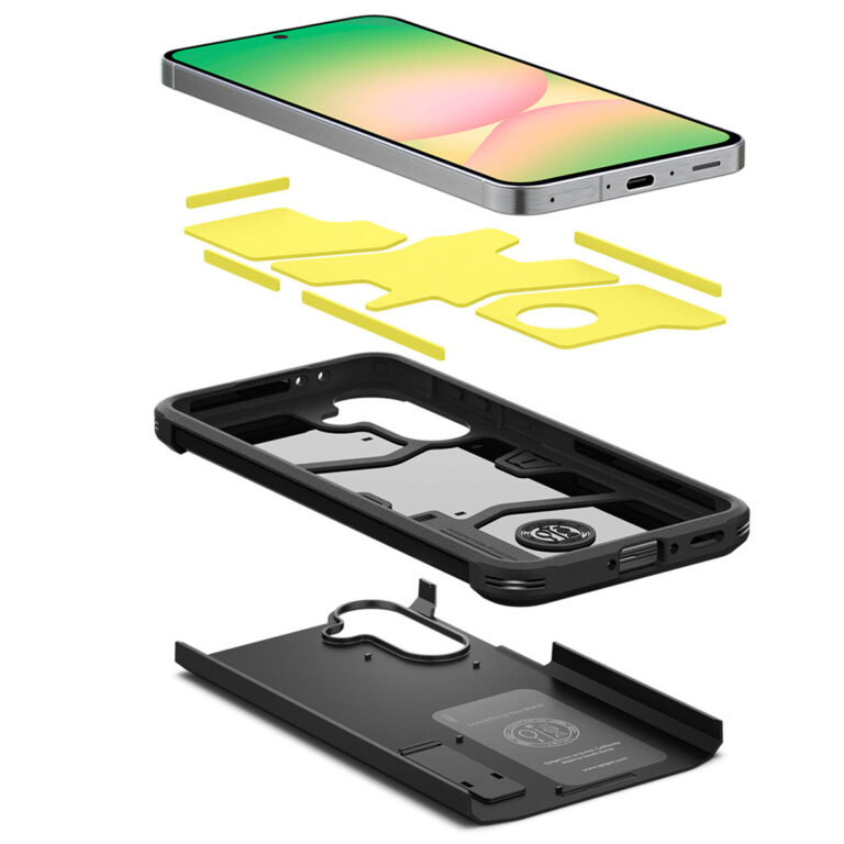 Spigen Tough Armor Backcover Samsung Galaxy A56 - Zwart - Afbeelding 8