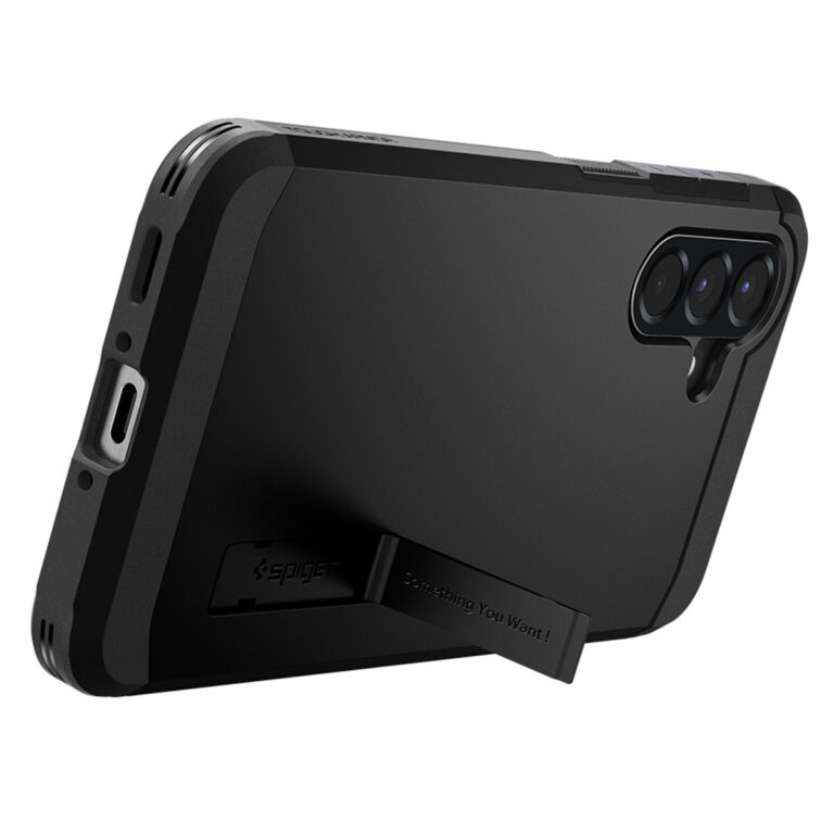 Spigen Tough Armor Backcover Samsung Galaxy A56 - Zwart - Afbeelding 2