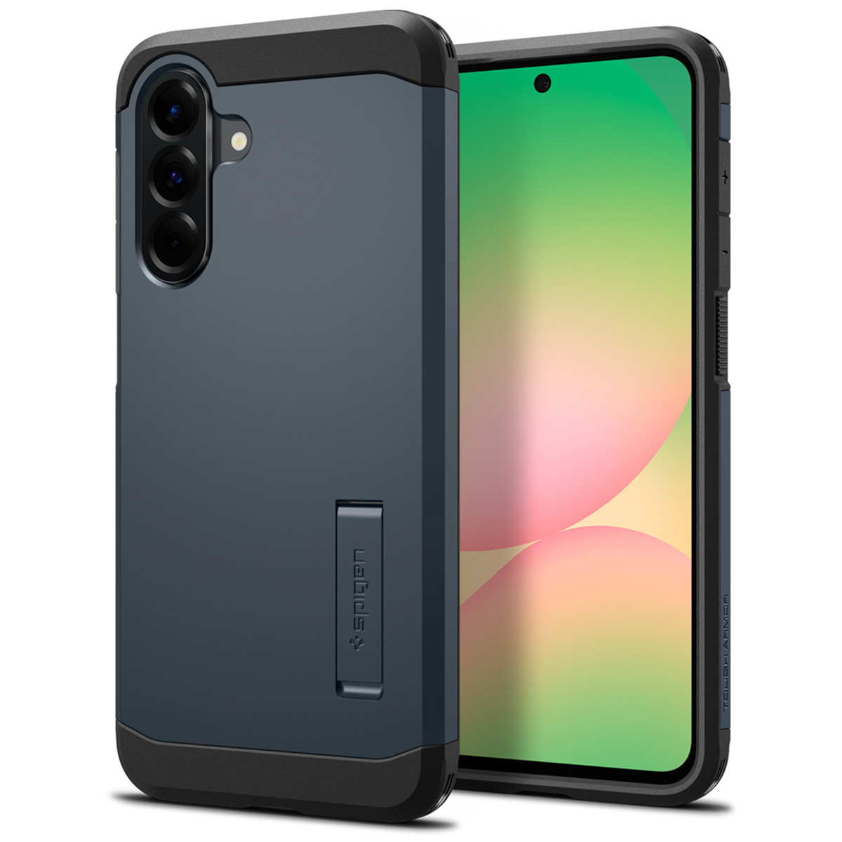 Spigen Tough Armor Backcover Samsung Galaxy A36 – Metal Slate