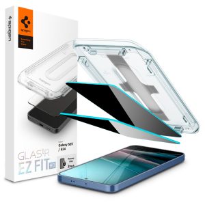 Spigen GLAStR Privacy EZ Fit Screenprotector + Applicator Samsung Galaxy S24 / S25