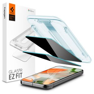 Spigen GLAStR Privacy EZ Fit Screenprotector + Applicator Google Pixel 9 / 9 Pro / 10 / 10 Pro