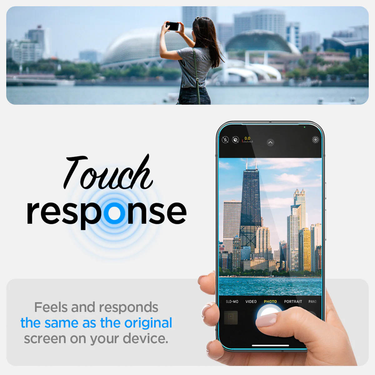 Spigen GLAStR Privacy EZ Fit Screenprotector + Applicator Google Pixel 9 Pro XL / 10 Pro XL - Afbeelding 7