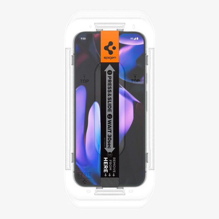 Spigen GLAStR Privacy EZ Fit Screenprotector + Applicator Google Pixel 9 Pro XL / 10 Pro XL - Afbeelding 3