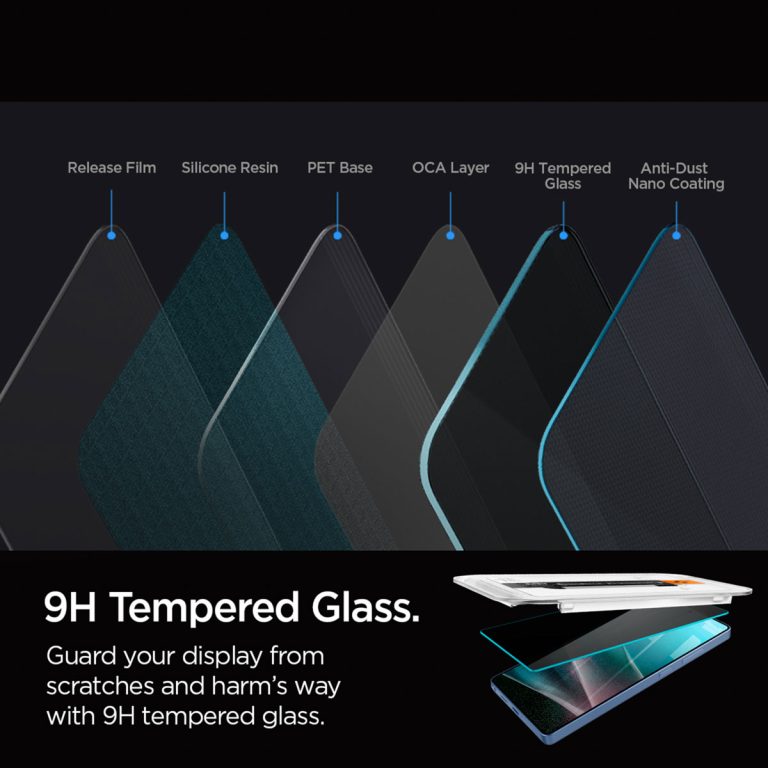 Spigen GLAStR Privacy EZ Fit Screenprotector + Applicator Samsung Galaxy S25 Ultra - Afbeelding 5