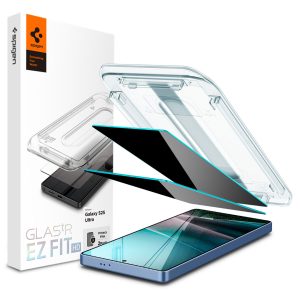 Spigen GLAStR Privacy EZ Fit Screenprotector + Applicator Samsung Galaxy S25 Ultra