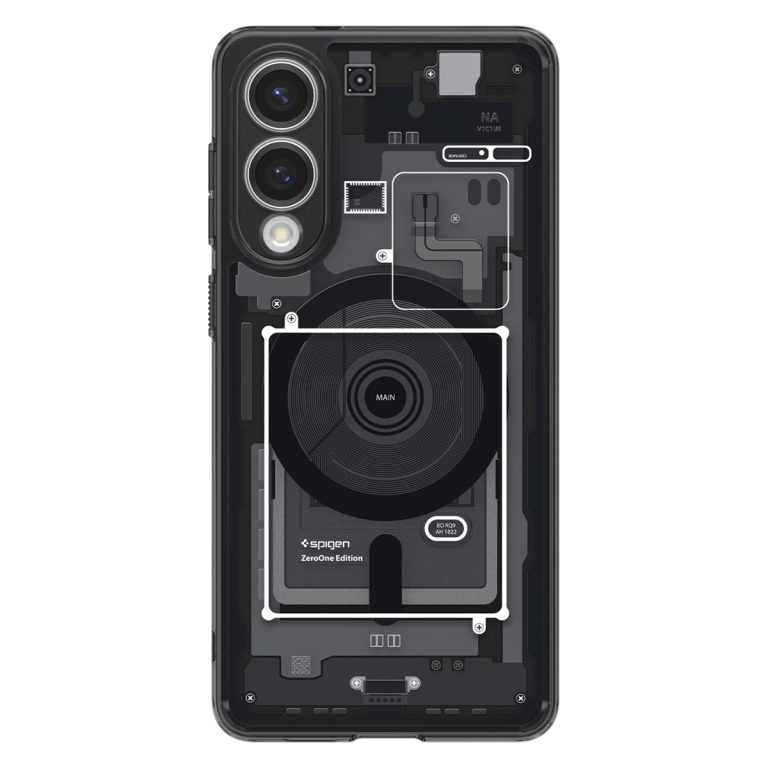 Spigen Ultra Hybrid Zero One MagFit Backcover Samsung Galaxy S25 Edge - Zwart - Afbeelding 4