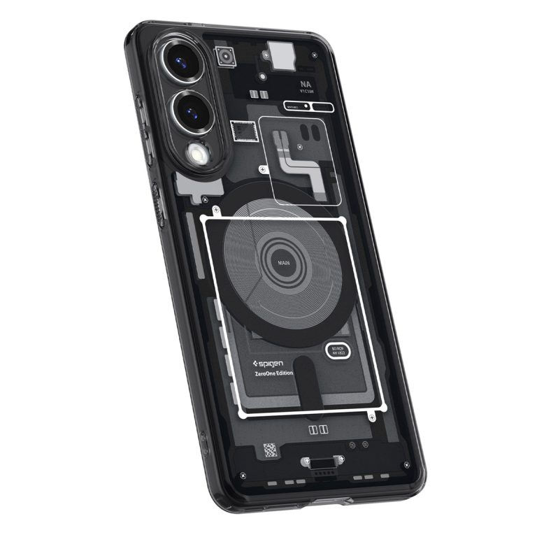 Spigen Ultra Hybrid Zero One MagFit Backcover Samsung Galaxy S25 Edge - Zwart - Afbeelding 2