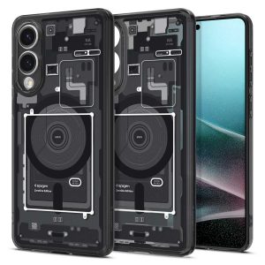 Spigen Ultra Hybrid Zero One MagFit Backcover Samsung Galaxy S25 Edge - Zwart