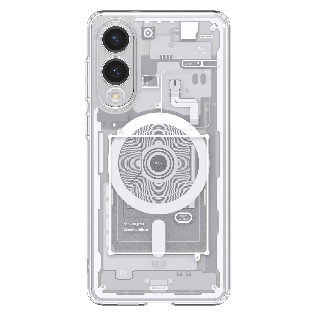 Spigen Ultra Hybrid Zero One MagFit Backcover Samsung Galaxy S25 Edge - Wit - Afbeelding 2