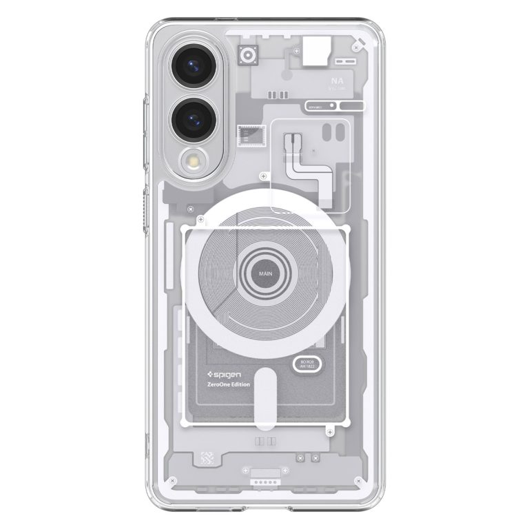 Spigen Ultra Hybrid Zero One MagFit Backcover Samsung Galaxy S25 Edge - Wit - Afbeelding 3