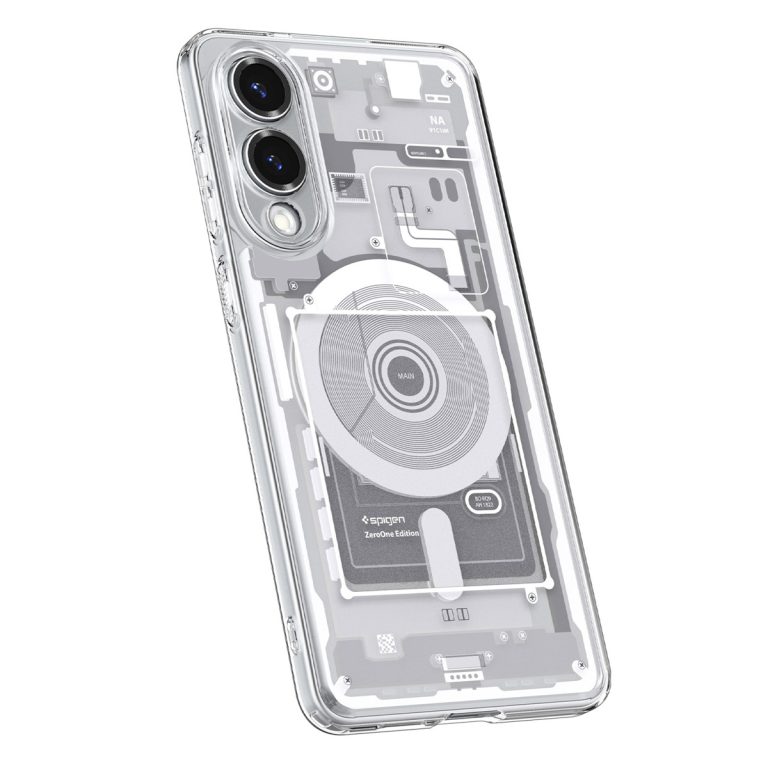 Spigen Ultra Hybrid Zero One MagFit Backcover Samsung Galaxy S25 Edge - Wit - Afbeelding 4