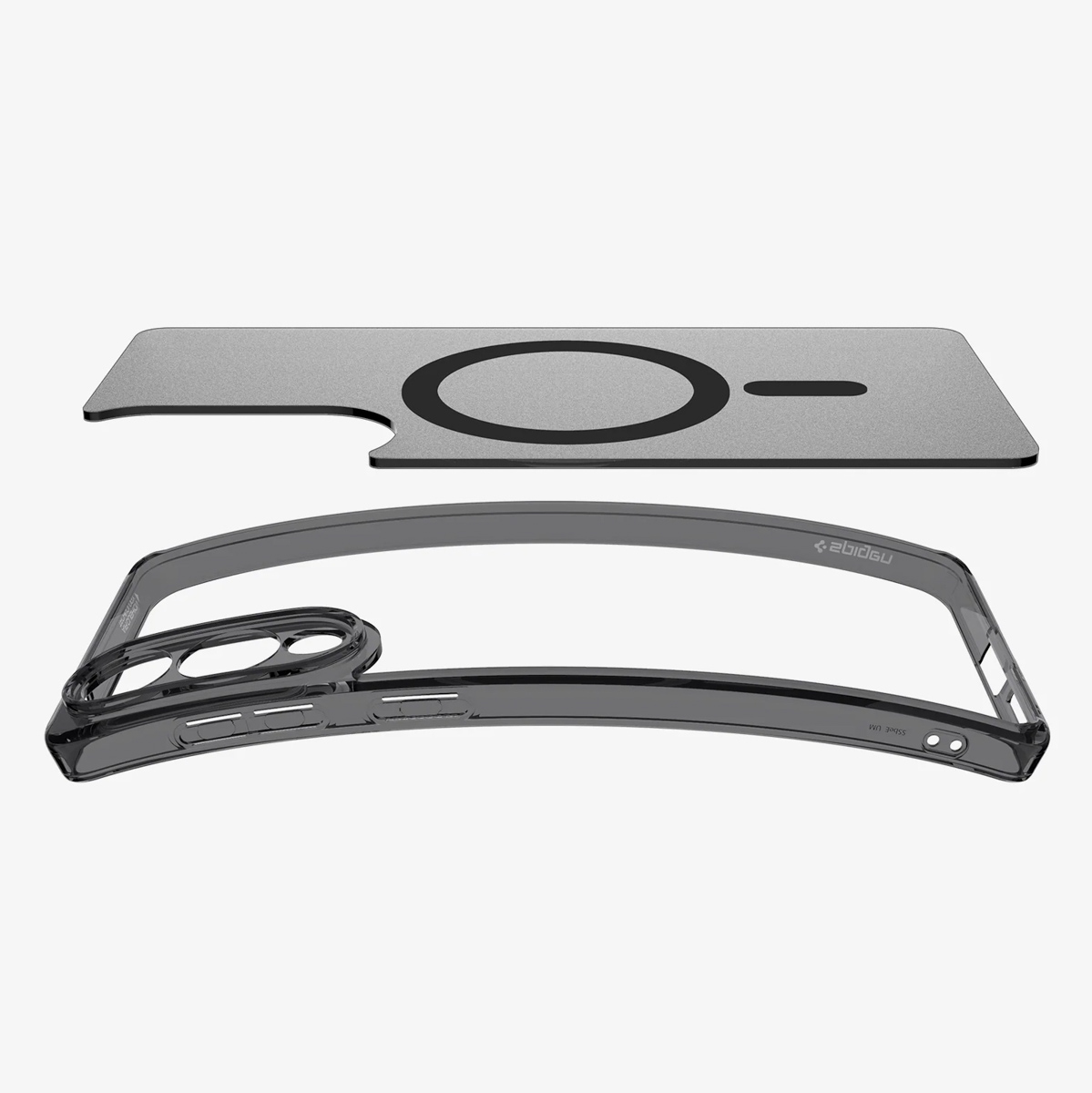 Spigen Ultra Hybrid Backcover MagSafe Samsung Galaxy S25 Edge - Frost Black - Afbeelding 5