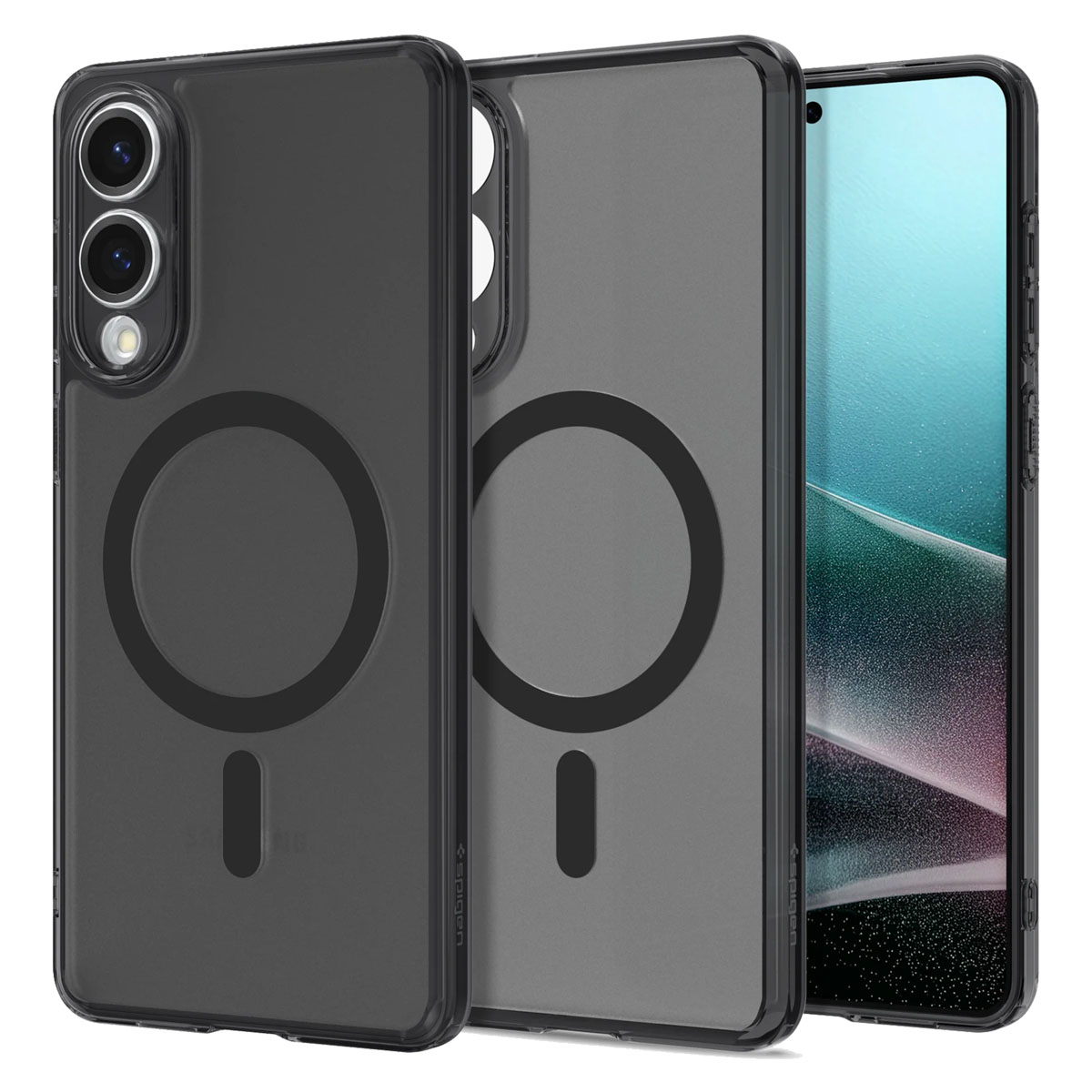 Spigen Ultra Hybrid Backcover MagSafe Samsung Galaxy S25 Edge – Frost Black