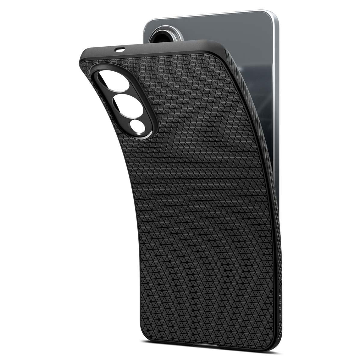 Spigen Liquid Air™ Backcover Samsung Galaxy S25 Edge - Zwart - Afbeelding 8