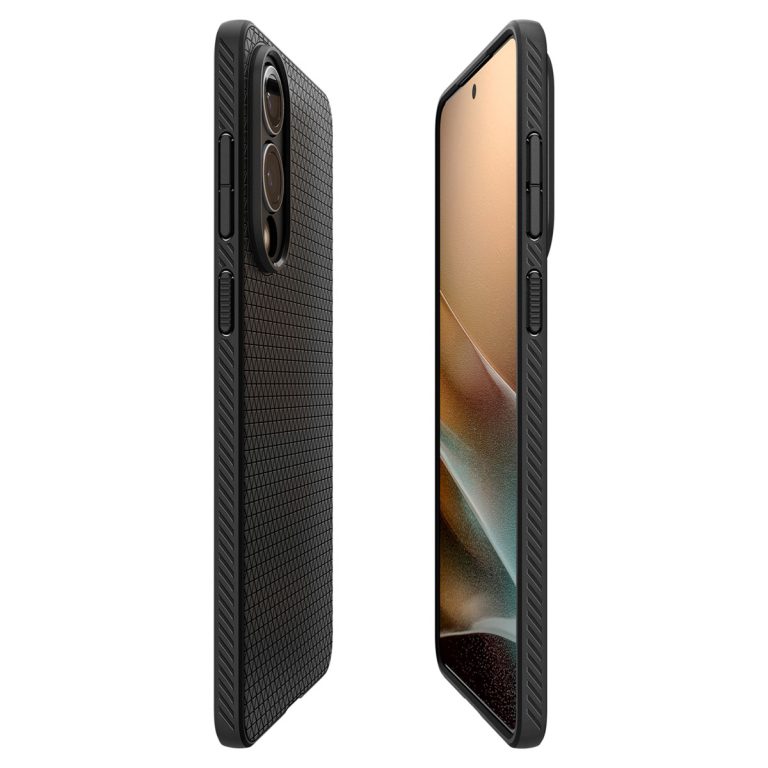 Spigen Liquid Air™ Backcover Samsung Galaxy S25 Edge - Zwart - Afbeelding 7
