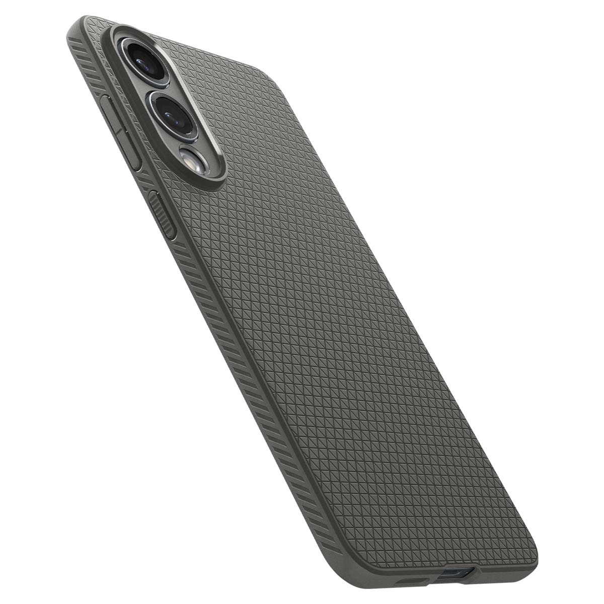 Spigen Liquid Air™ Backcover Samsung Galaxy S25 Edge - Marble Gray - Afbeelding 2