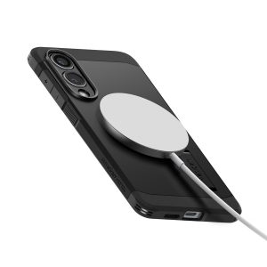 Spigen Tough Armor Backcover MagSafe Samsung Galaxy S25 Edge - Zwart