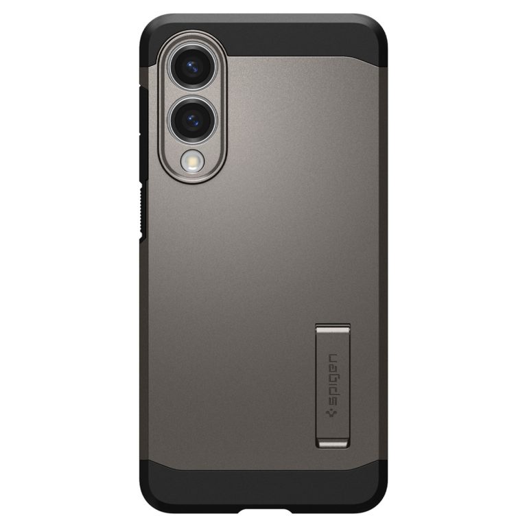 Spigen Tough Armor Backcover MagSafe Samsung Galaxy S25 Edge - Gunmetal - Afbeelding 4