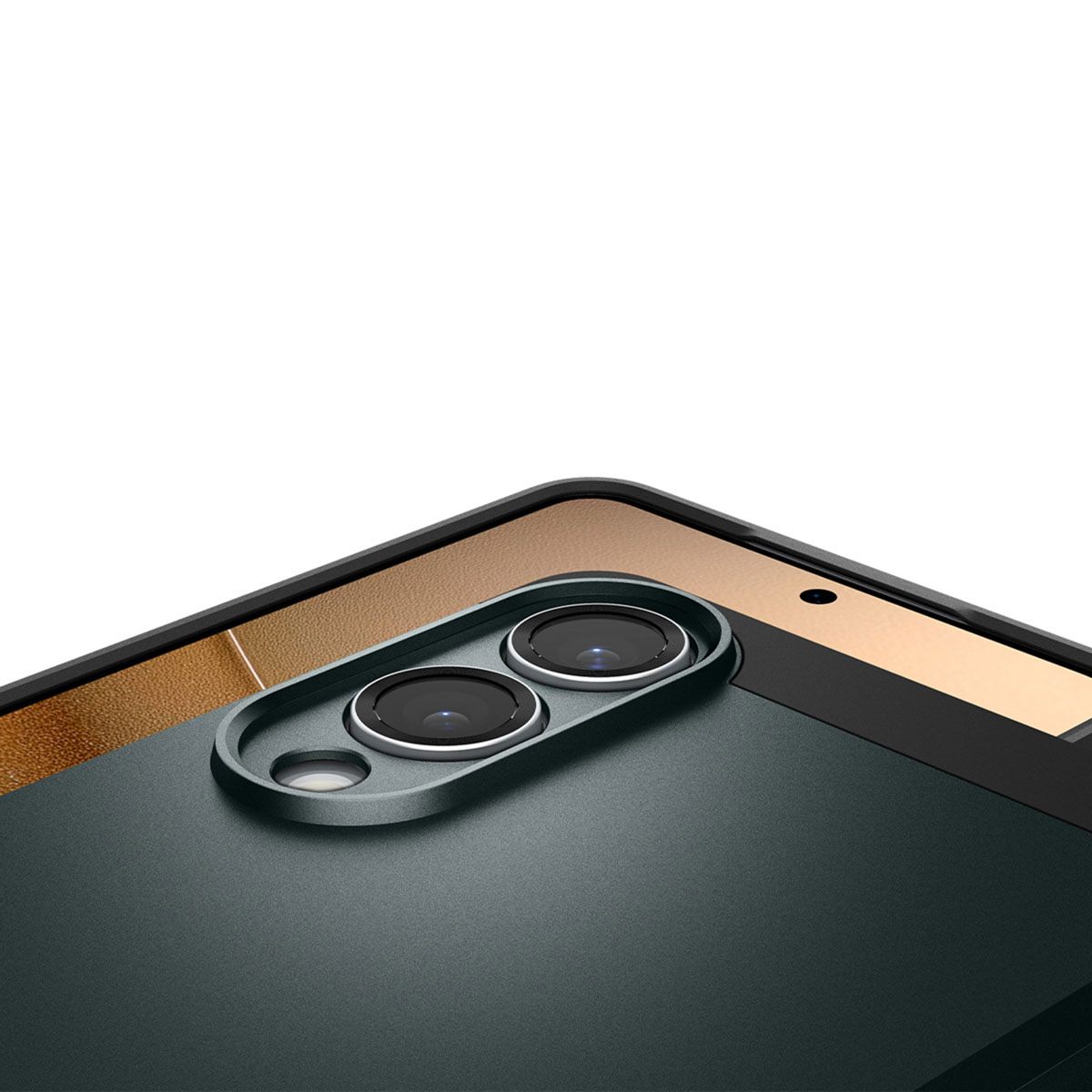 Spigen Tough Armor Backcover MagSafe Samsung Galaxy S25 Edge - Abyss Green - Afbeelding 7