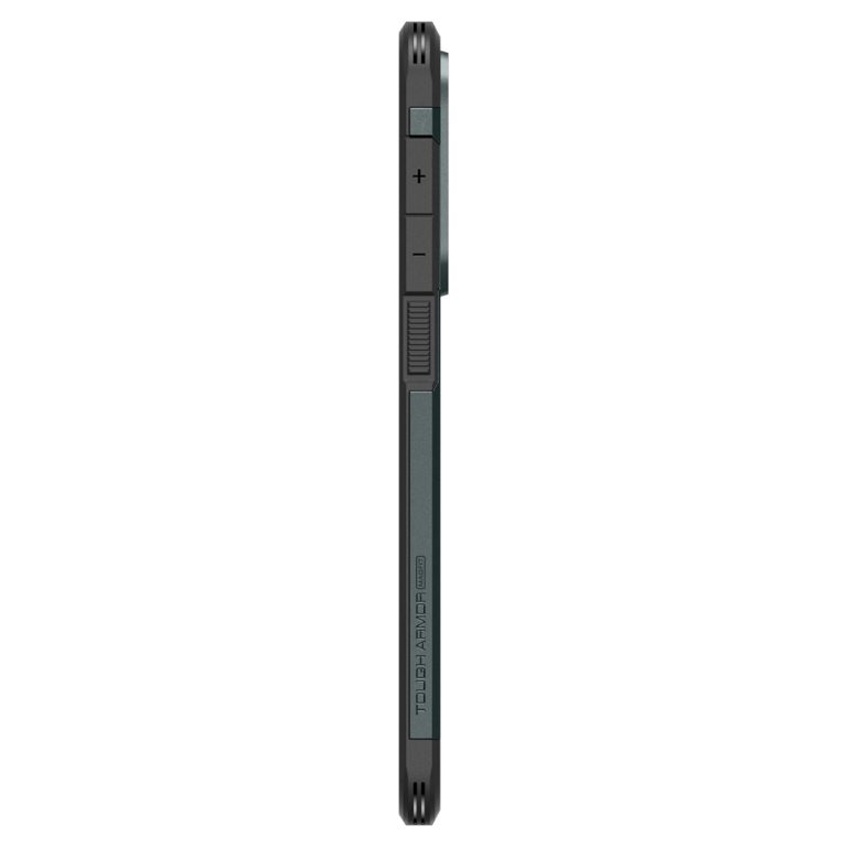 Spigen Tough Armor Backcover MagSafe Samsung Galaxy S25 Edge - Abyss Green - Afbeelding 6