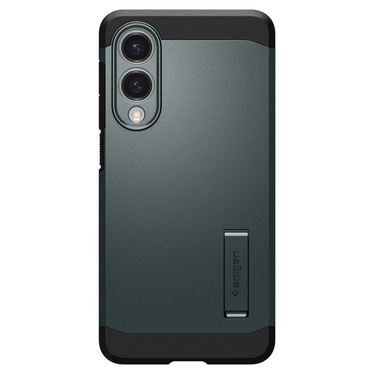 Spigen Tough Armor Backcover MagSafe Samsung Galaxy S25 Edge - Abyss Green - Afbeelding 4
