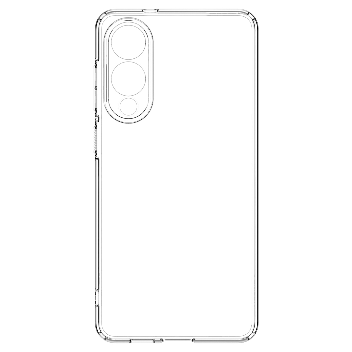 Spigen Liquid Crystal Backcover Samsung Galaxy S25 Edge - Crystal Clear - Afbeelding 6