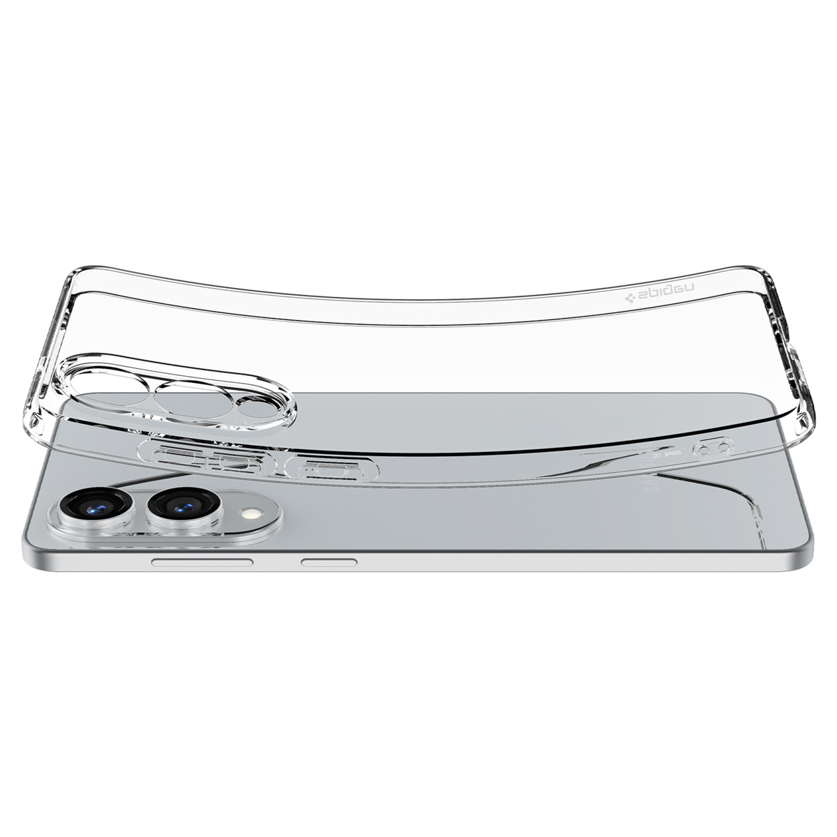 Spigen Liquid Crystal Backcover Samsung Galaxy S25 Edge - Crystal Clear - Afbeelding 10