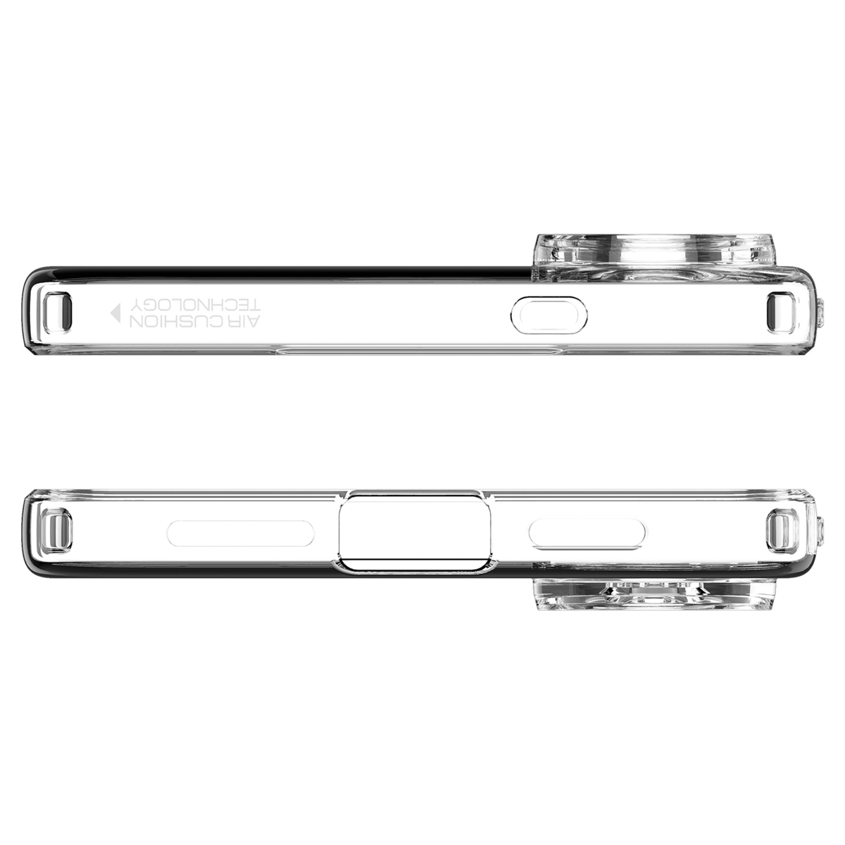 Spigen Liquid Crystal Backcover Samsung Galaxy S25 Edge - Crystal Clear - Afbeelding 7