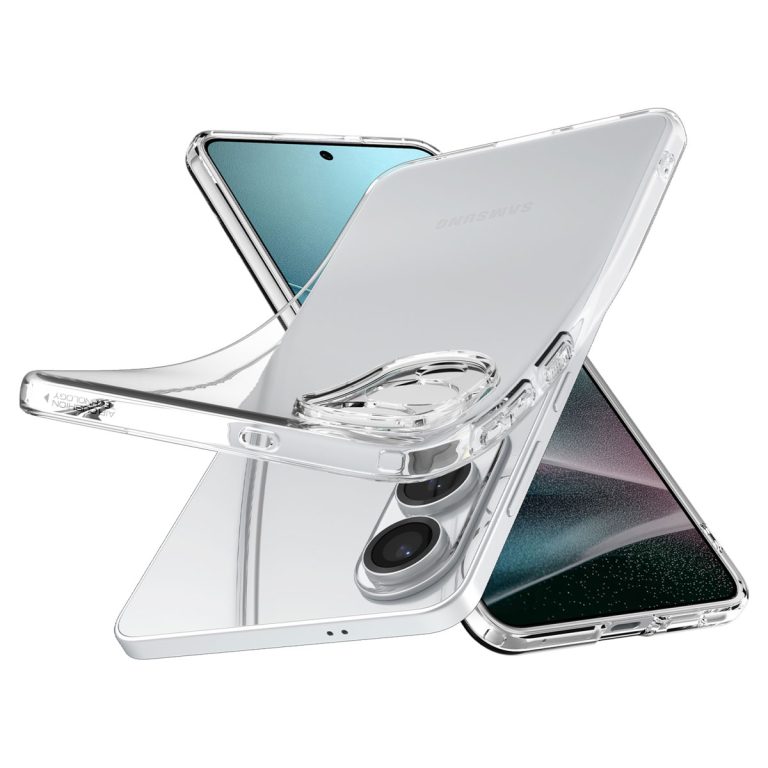 Spigen Liquid Crystal Backcover Samsung Galaxy S25 Edge - Crystal Clear - Afbeelding 5