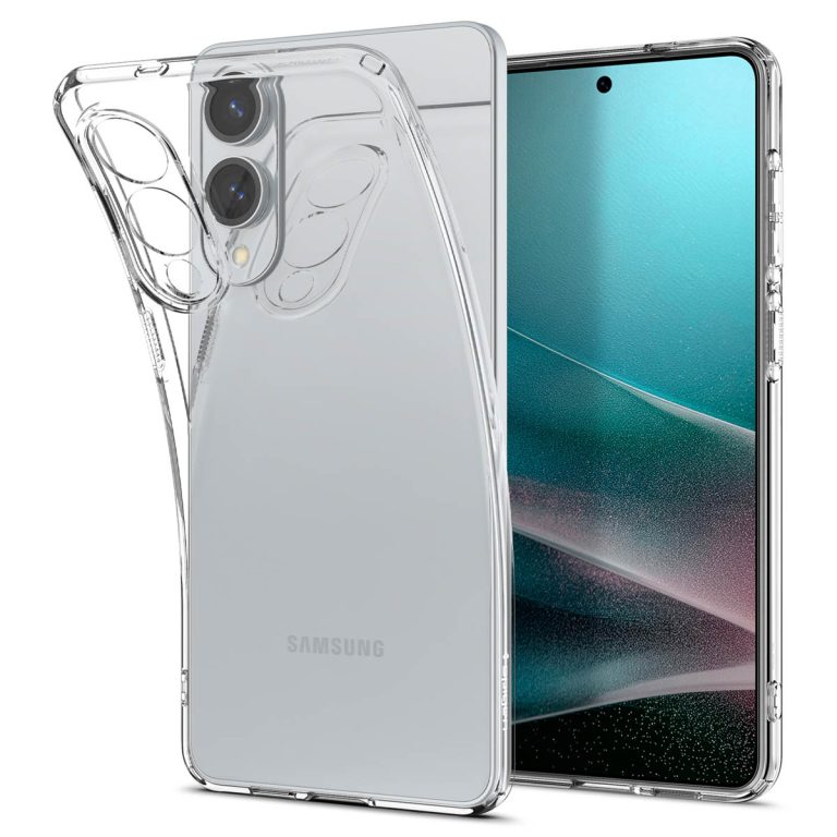 Spigen Liquid Crystal Backcover Samsung Galaxy S25 Edge - Crystal Clear - Afbeelding 2