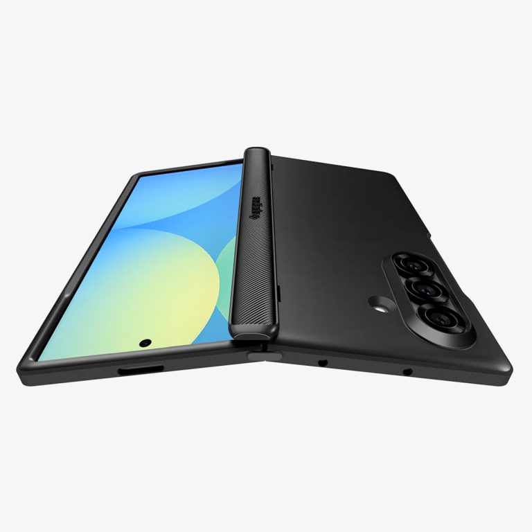 Spigen Slim Armor Pro MagFit Backcover Samsung Galaxy Z Fold 7 - Zwart - Afbeelding 9