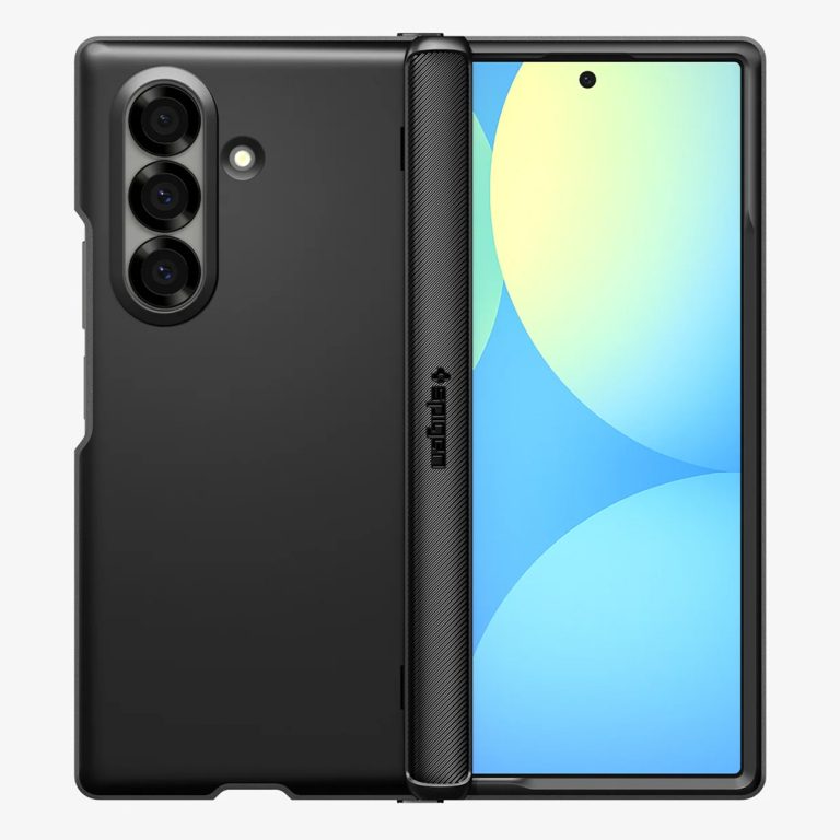 Spigen Slim Armor Pro MagFit Backcover Samsung Galaxy Z Fold 7 - Zwart - Afbeelding 4