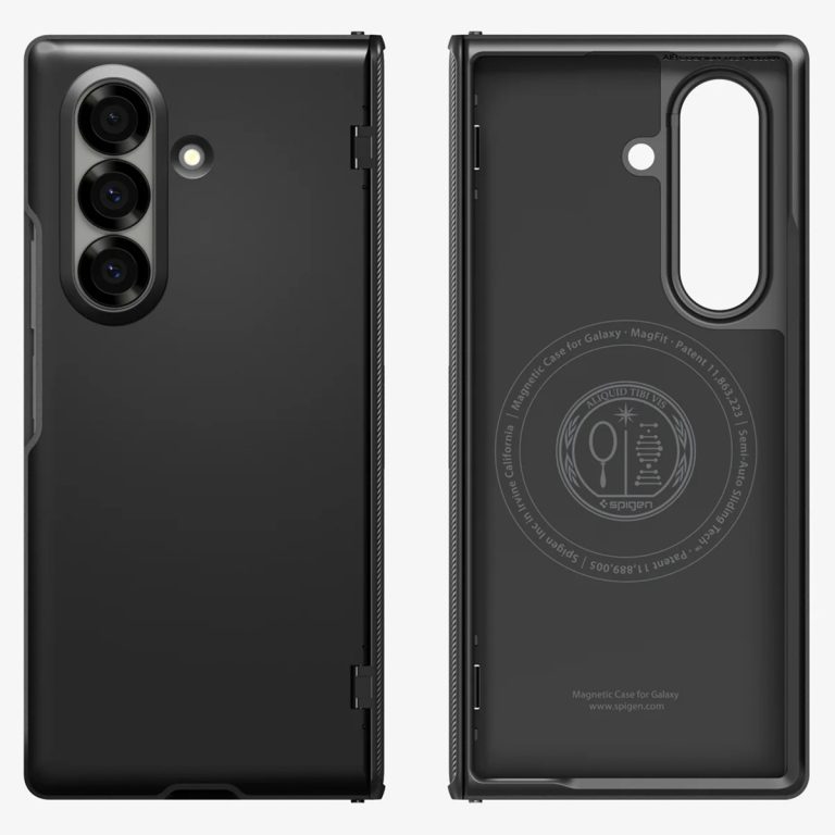 Spigen Slim Armor Pro MagFit Backcover Samsung Galaxy Z Fold 7 - Zwart - Afbeelding 3