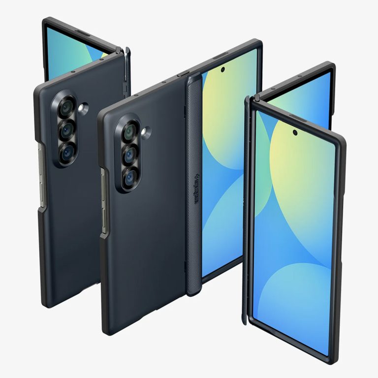 Spigen Slim Armor Pro MagFit Backcover Samsung Galaxy Z Fold 7 - Metal Slate - Afbeelding 8