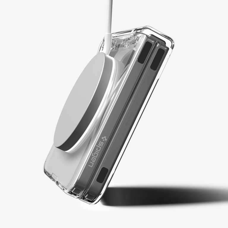 Spigen Ultra Hybrid Pro MagFit Backcover Samsung Galaxy Z Flip 7 - Clear / White - Afbeelding 10