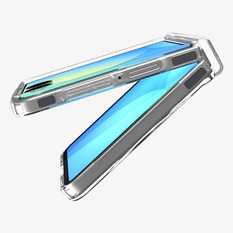 Spigen Ultra Hybrid Pro MagFit Backcover Samsung Galaxy Z Flip 7 - Clear / White - Afbeelding 2