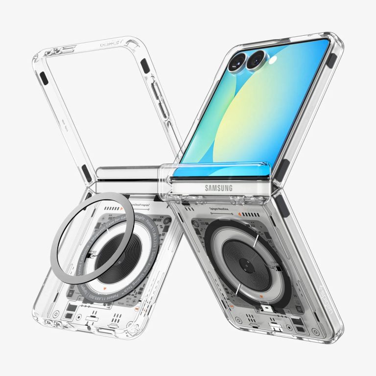 Spigen Ultra Hybrid Pro MagFit Backcover Samsung Galaxy Z Flip 7 - Neo One - Afbeelding 3