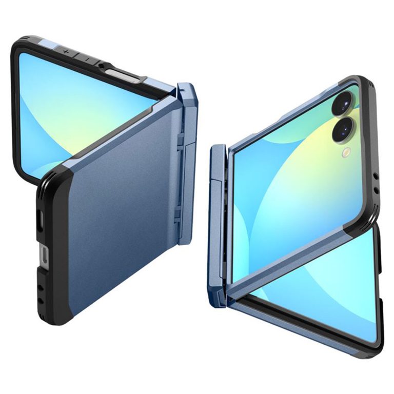 Spigen Tough Armor Pro Backcover MagFit Samsung Galaxy Z Flip 7 - Sierra Blue - Afbeelding 9