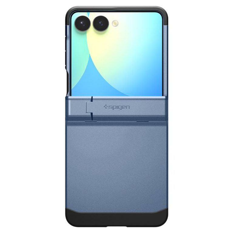Spigen Tough Armor Pro Backcover MagFit Samsung Galaxy Z Flip 7 - Sierra Blue - Afbeelding 4