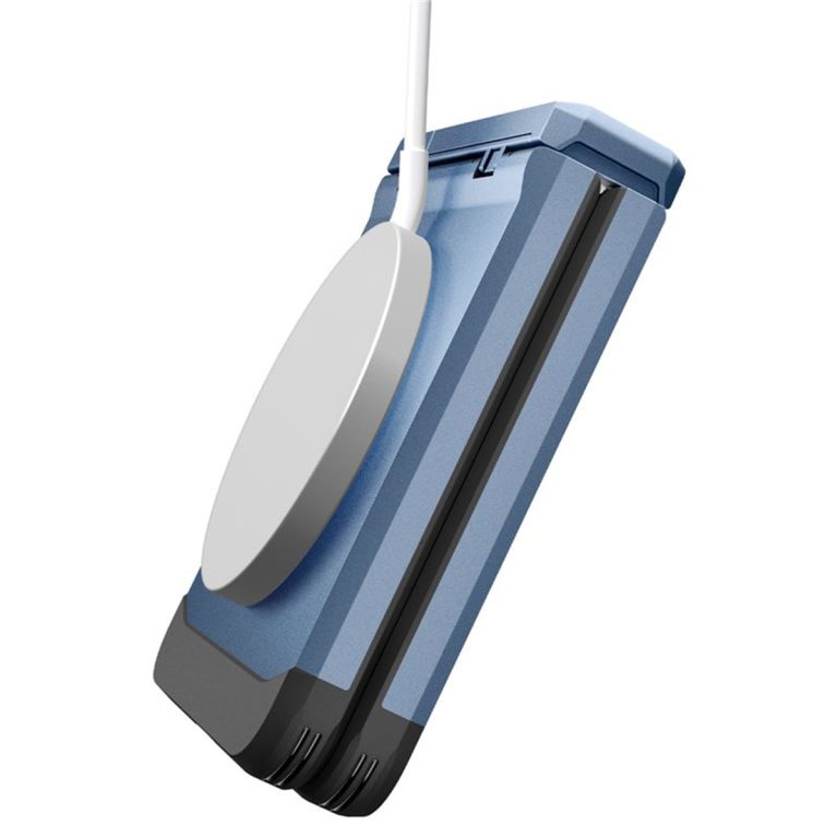 Spigen Tough Armor Pro Backcover MagFit Samsung Galaxy Z Flip 7 - Sierra Blue - Afbeelding 3
