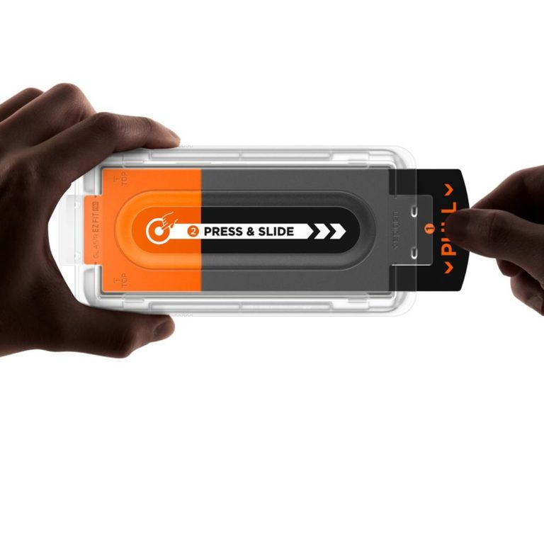 Spigen EZ Fit Glas.tR met Applicator - 1 pack Samsung Galaxy Z Fold 7 - Afbeelding 4